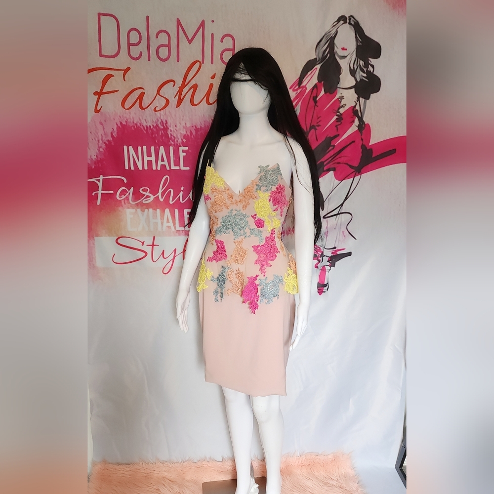 Floral mini dress